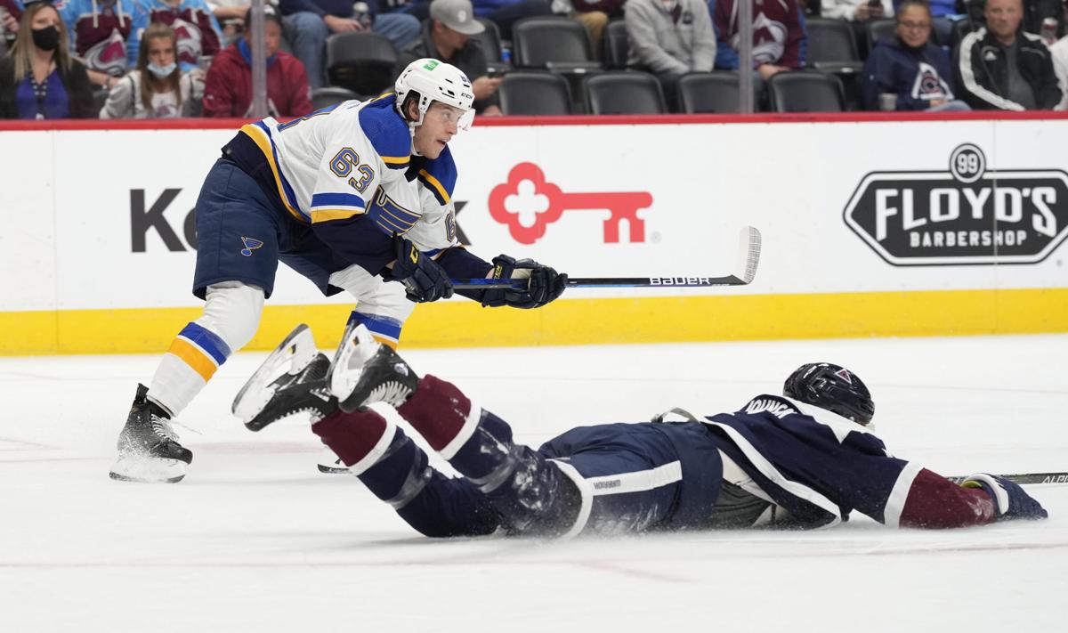 Blues Avalanche Hockey