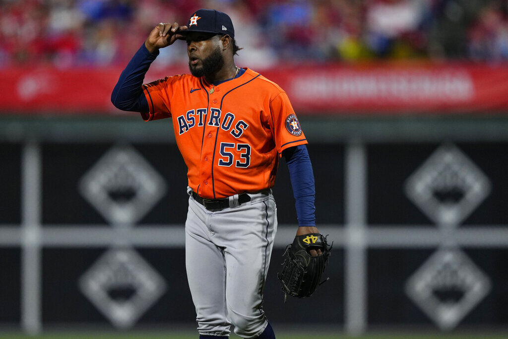 Did Nick Castellanos do anti-Astros celebration after winning Game 1?