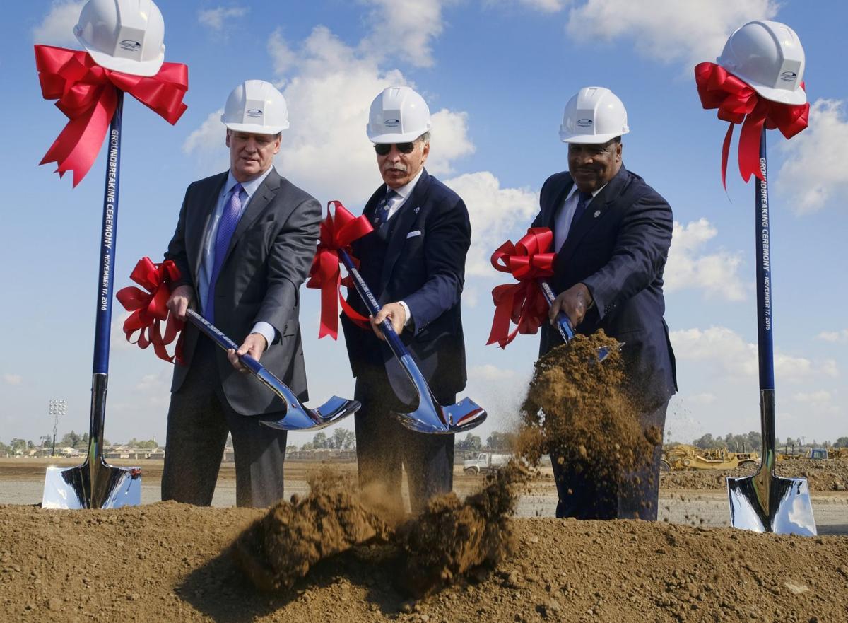 Rams Stadium Groundbreaking Football