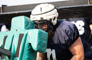 Timberland football practice