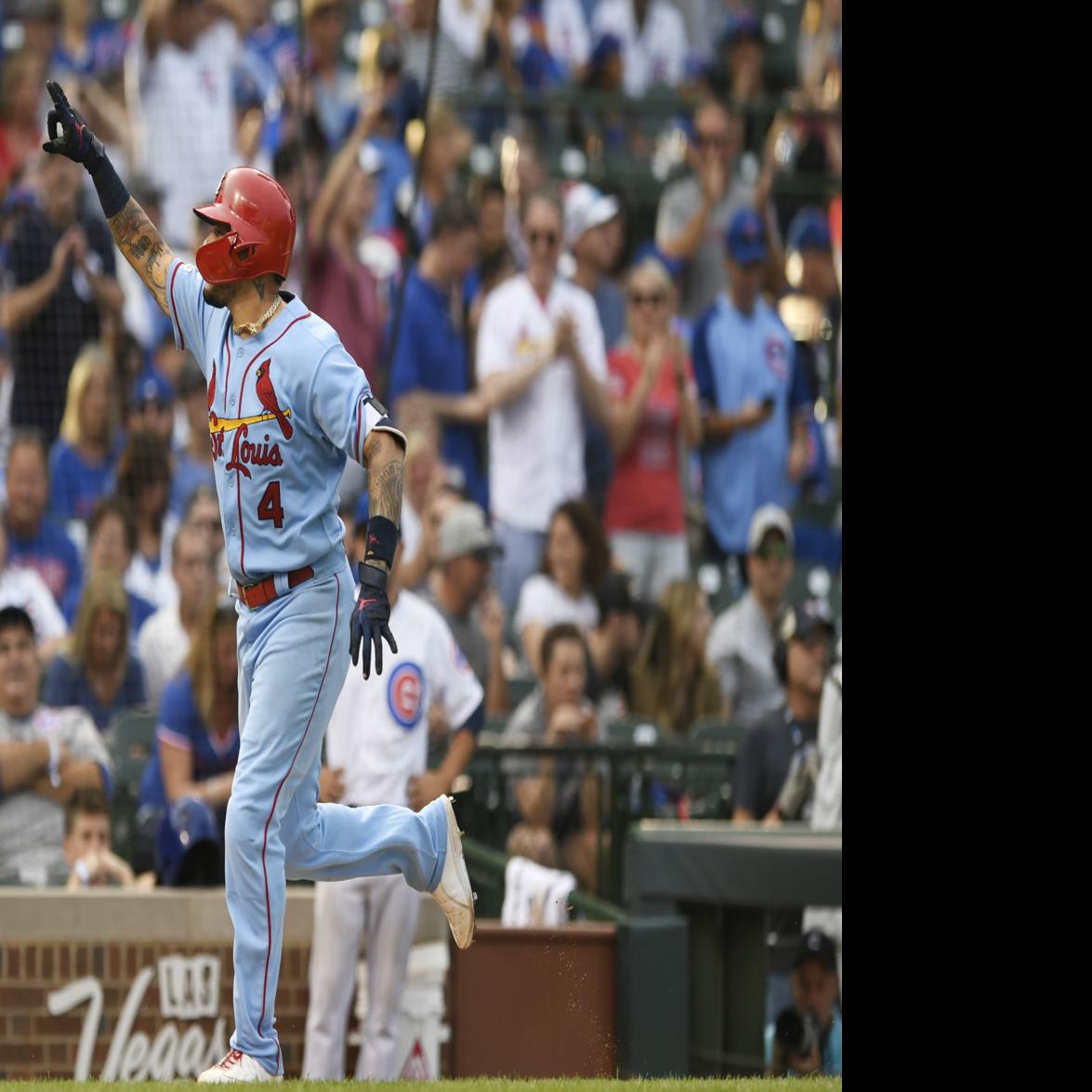 Cardinals Keep Coming Back Crush Cubs And Kimbrel In Ninth For 9 8 Victory Cardinal Beat Stltoday Com