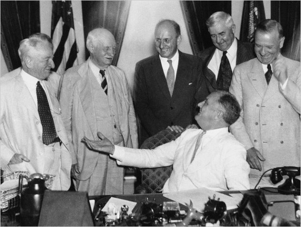 Editorial: with the Glass-Steagall Act, anyway?