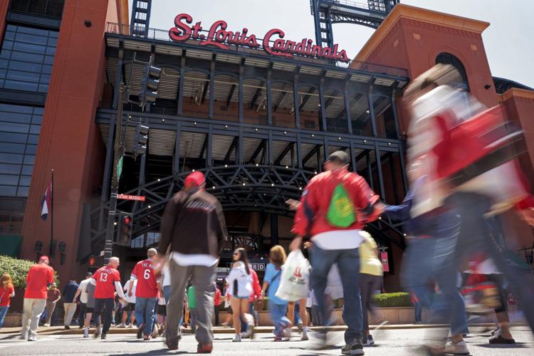 Busch Stadium in downtown 911
