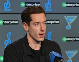 St. Louis Blues press conference