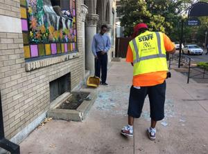 Businesses in Central West End clean up after protests