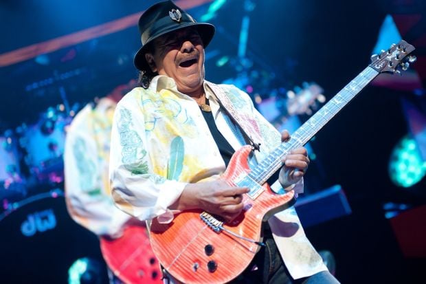 Rod Stewart and Santana at Scottrade Center