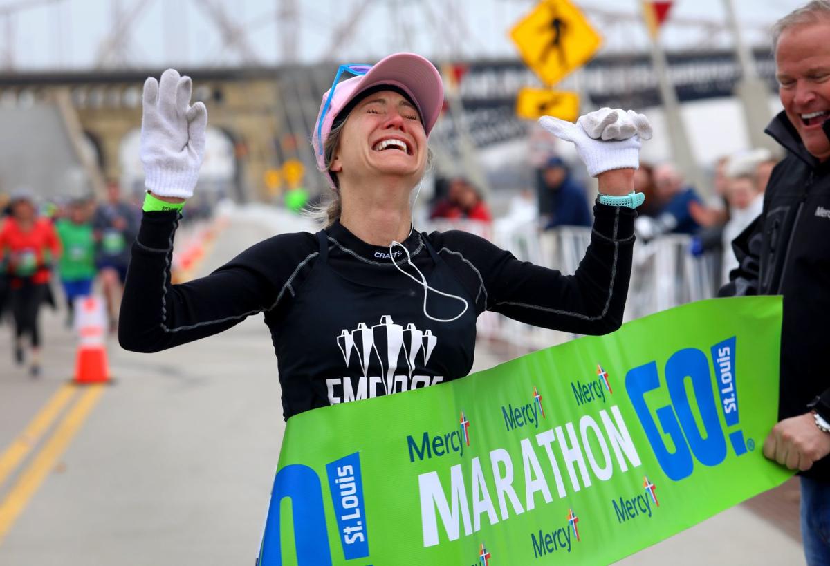 Pirtle-Hall overcomes illness for third GO! St. Louis Marathon title | Sports | 0