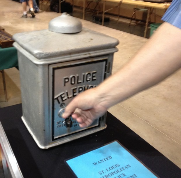 Police memorabilia collectors share badges, stories in St. Charles
