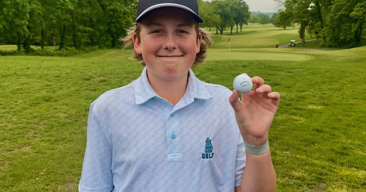 Freshman's first hole-in-one helps SLUH earn first team state ...
