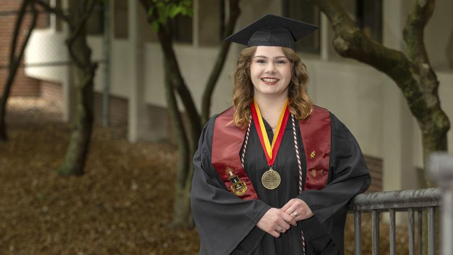 Allison Lendman relishing research experiences while pursuing master’s in biochemistry and biotechnology