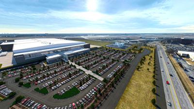 Boeing expansion site rendering