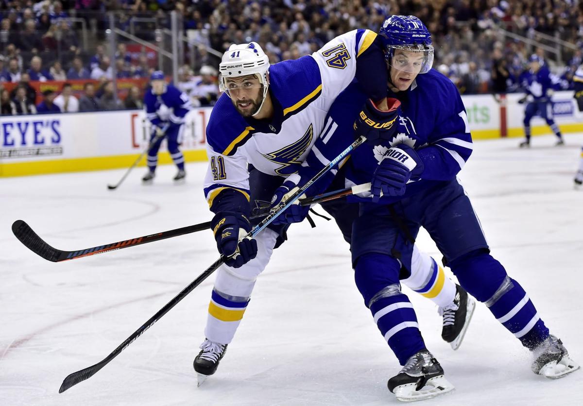 Blues Maple Leafs Hockey