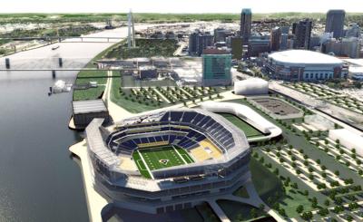 Rams Stadium rendering