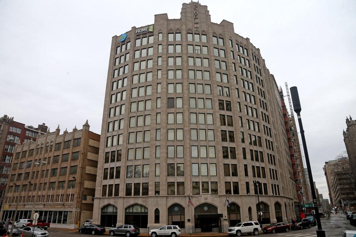 Exterior of former Shell building