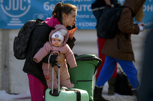 1 million children leave behind lives, friends in Ukraine