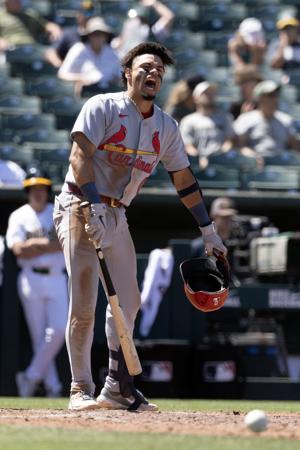 MLB: St. Louis Cardinals at Athletics