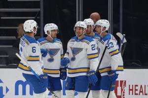 NHL: St. Louis Blues at Utah Mammoth