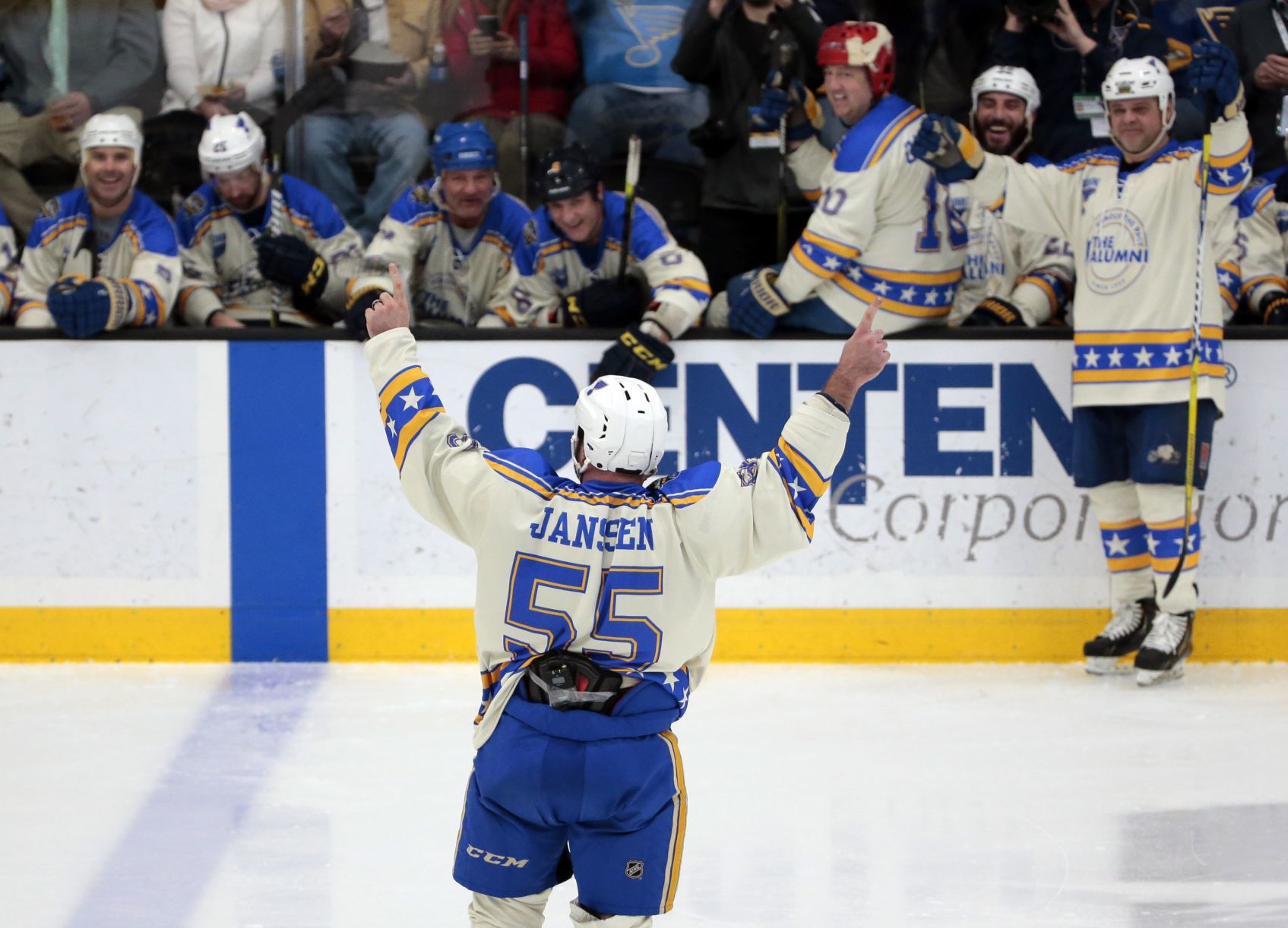 st louis blues alumni game jersey