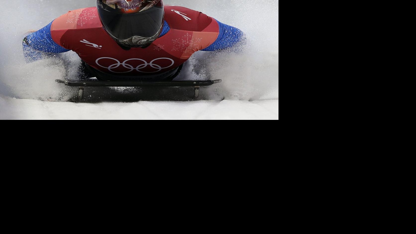 Photos 9 spectacular helmets in the skeleton at Winter Olympics