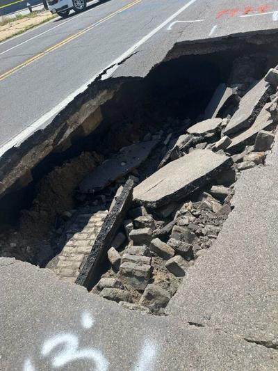 Street cave-in