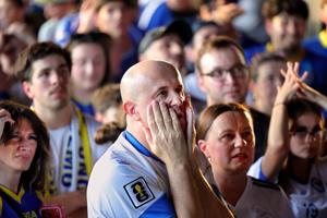 Bosnian soccer fans gather in St. Louis to watch World Cup match with United States