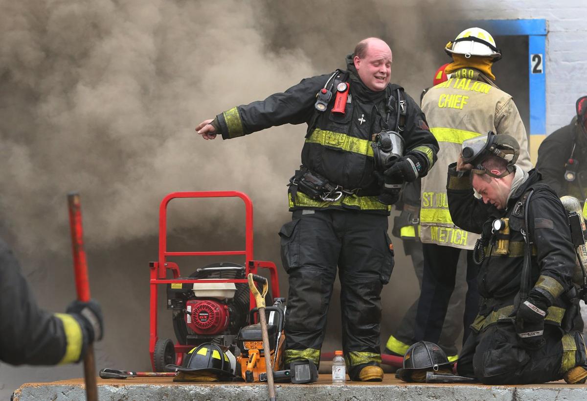 Five-alarm fire destroys St. Louis warehouse