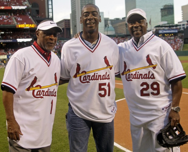 Image result for ozzie smith, willie mcgee vince coleman