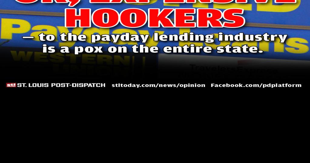 Editorial A phony payday loan reform bill. Because 1,950 percent is not enough