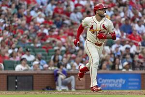 Cardinals take on Rockies at Busch Stadium