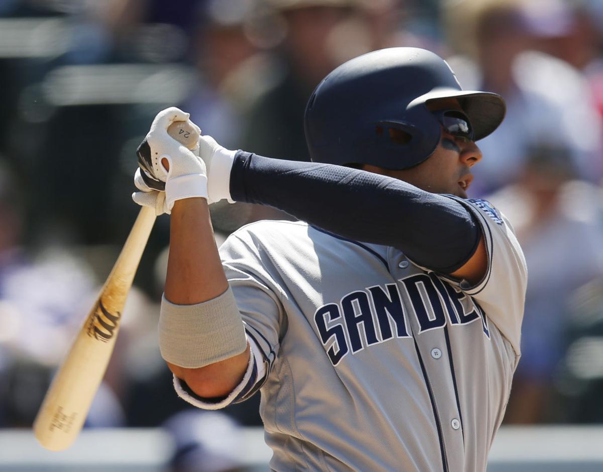 Padres Rockies Baseball