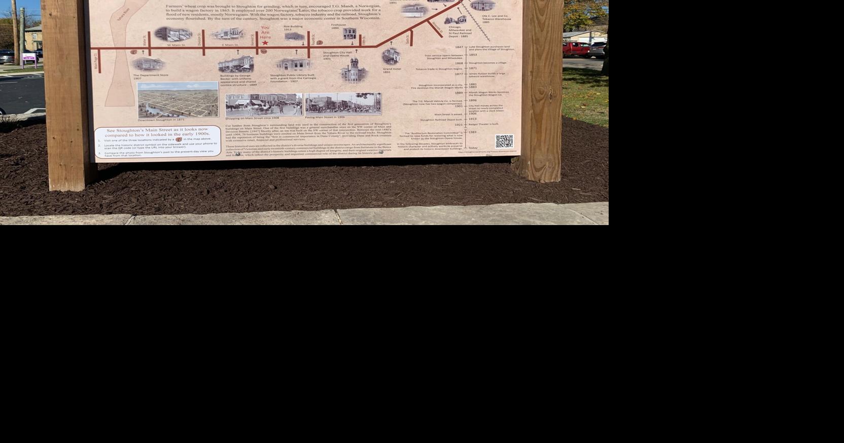 Stoughton’s new Historic District sign points the way | Community ...