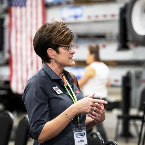 Stoughton Trailers hosts manufacturing roundtable, Congress members