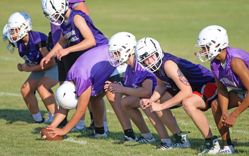 Stoughton Vikings' First Football Practice