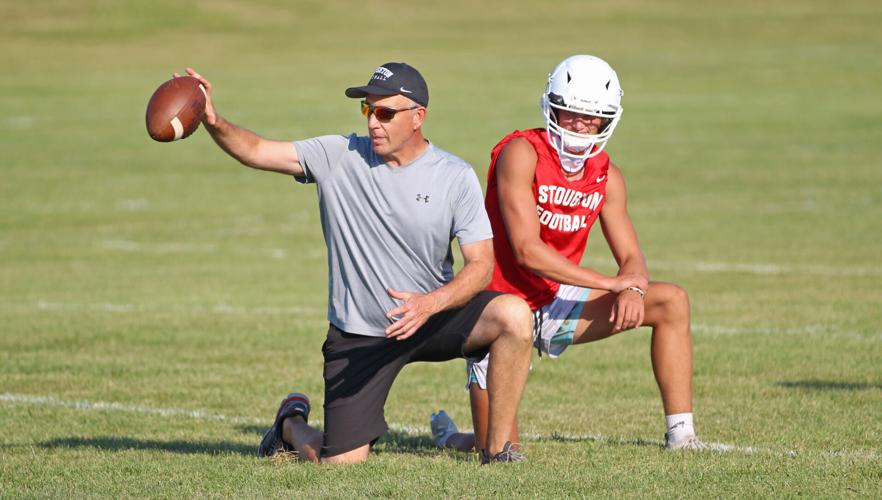 Stoughton Vikings' First Football Practice
