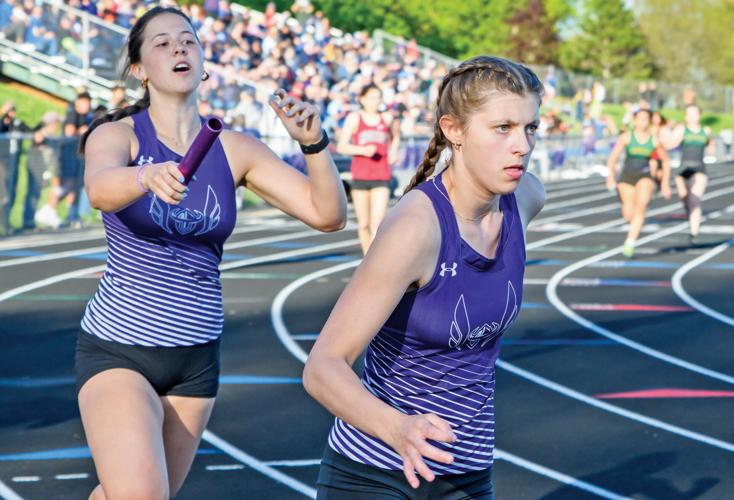Girls track: Natiya Ballard stars in triple jump at Stoughton ...
