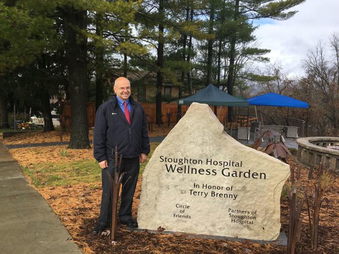Brenny honored with wellness garden dedication Community