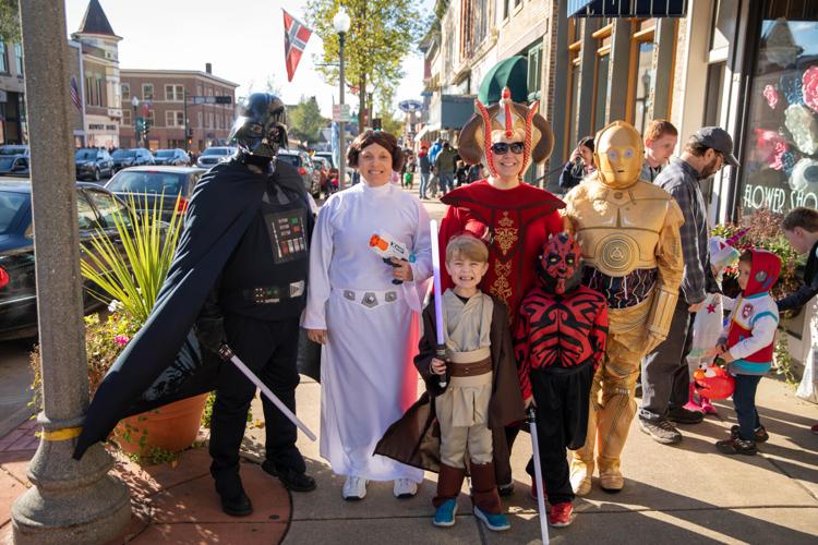 Photos Trickortreaters fill downtown Stoughton for Main Street Trick