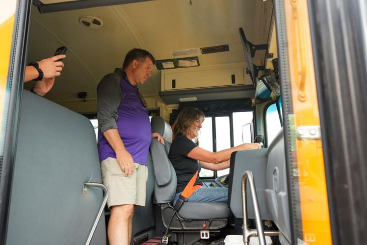 Get on the bus: District adds to bus driver roster after test-drive ...