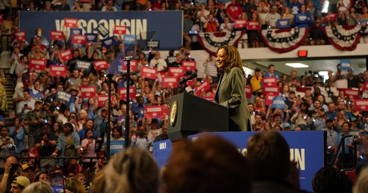 Harris makes first campaign stop in Madison | Politics | stoughtonnews.com