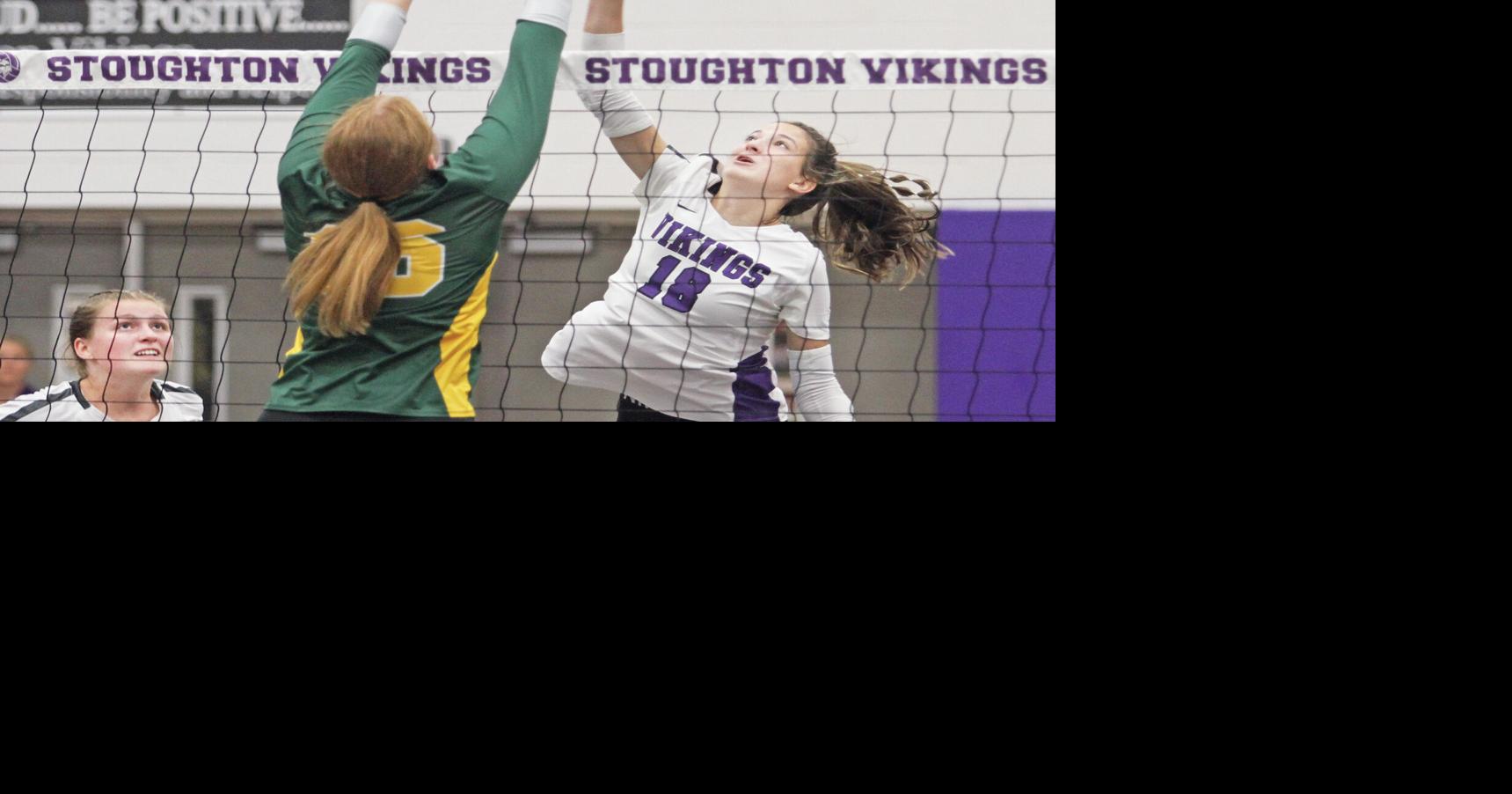 Volleyball: With confidence growing, Stoughton picks up pair of Badger ...