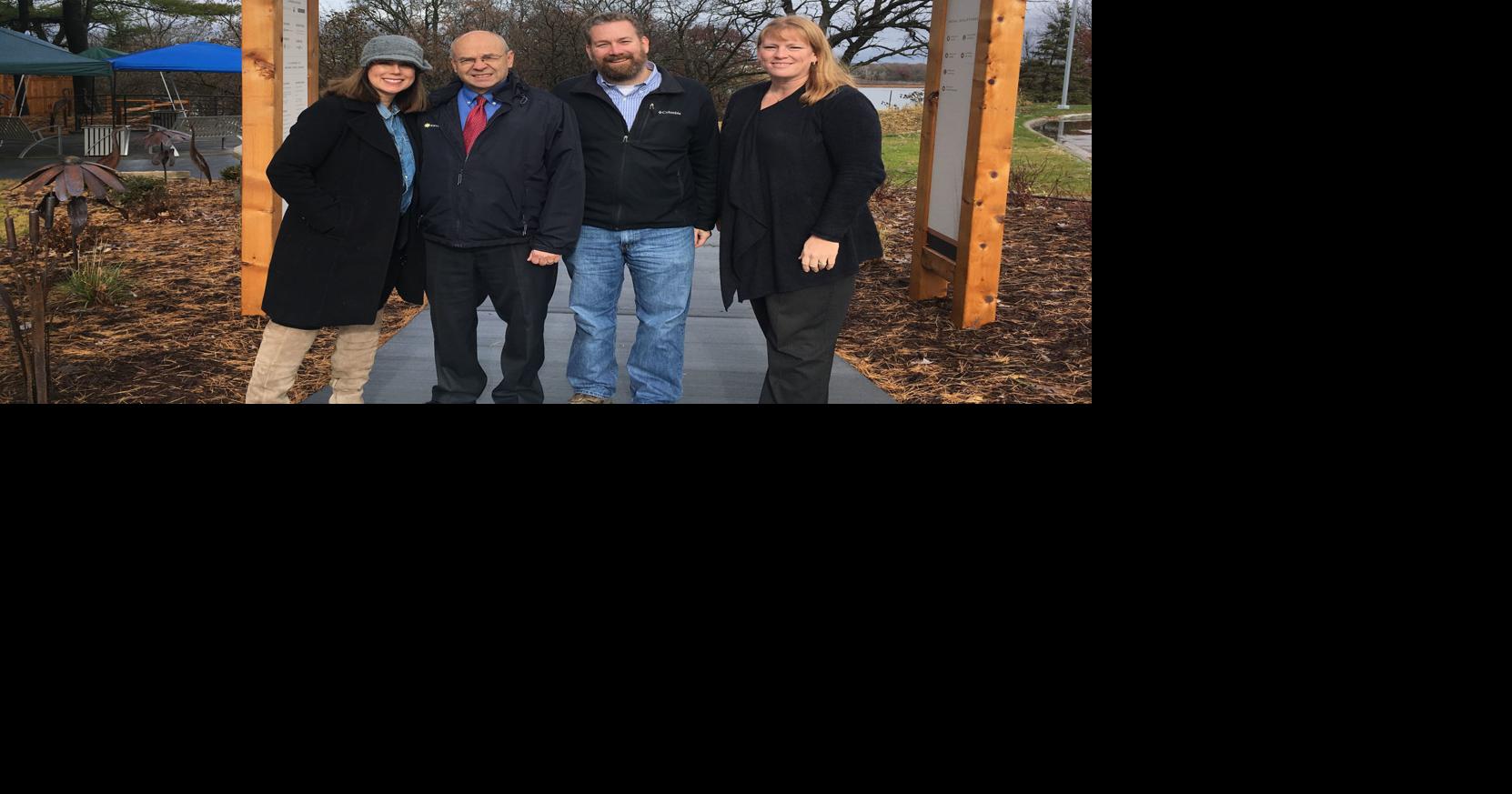 Brenny honored with wellness garden dedication Community