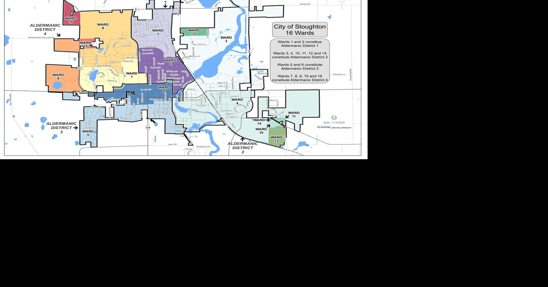 No big changes expected as Stoughton prepares new district maps