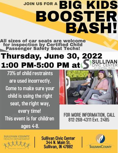 Big Kids Booster Bash Is Today News Sullivan Times Com