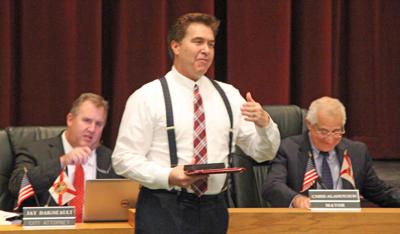 Tv Weatherman Honored By Tarpon Commission News Suncoastnews Com