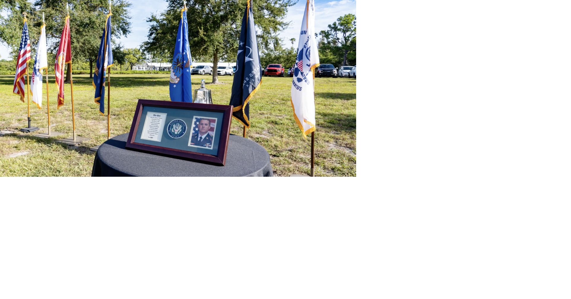 Highway plaque honoring soldier unveiled at Dunedin ceremony Pinellas