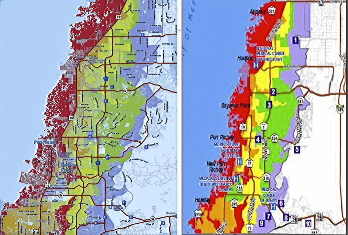 Evacuation Maps Redrawn To Reflect Storm Surges News Suncoastnews Com