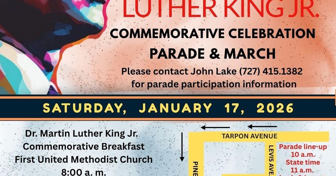 Things to do around Pinellas: Jan. 15-21