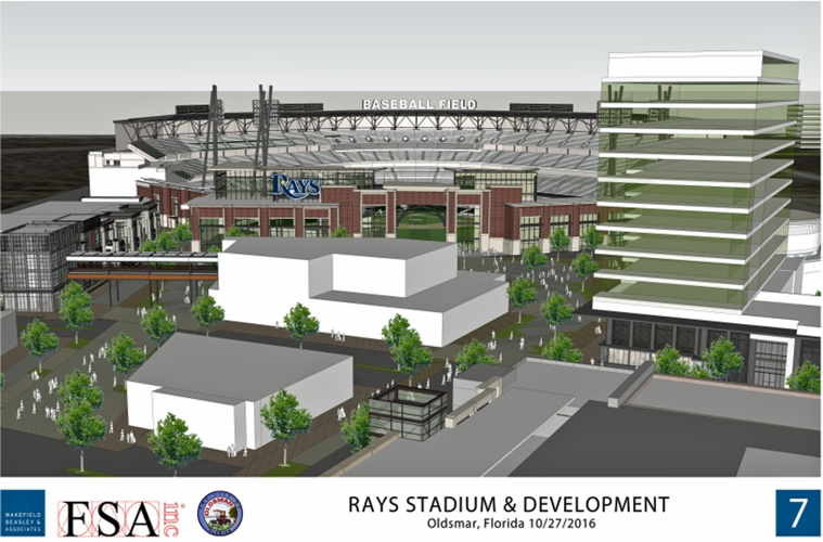 New Rays ballpark site pitched to Tampa, Hillsborough officials