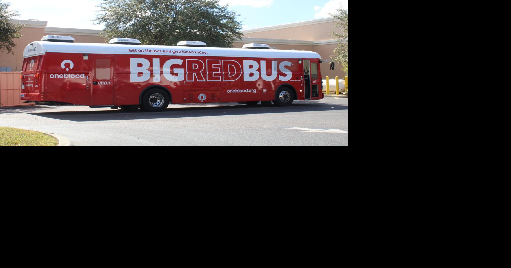 Big Red Bus Blood Drive — First Baptist Church