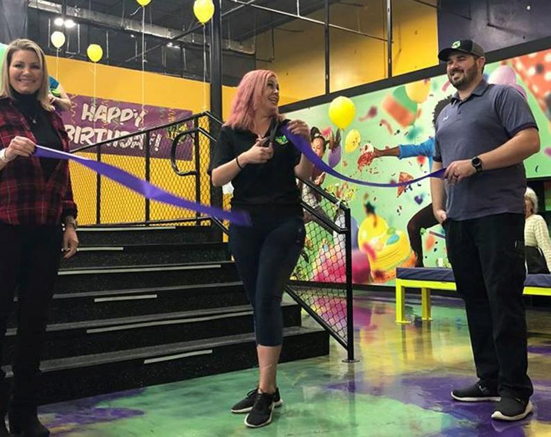 Get Air Trampoline Park Holds Grand Opening Business Suncoastnews Com